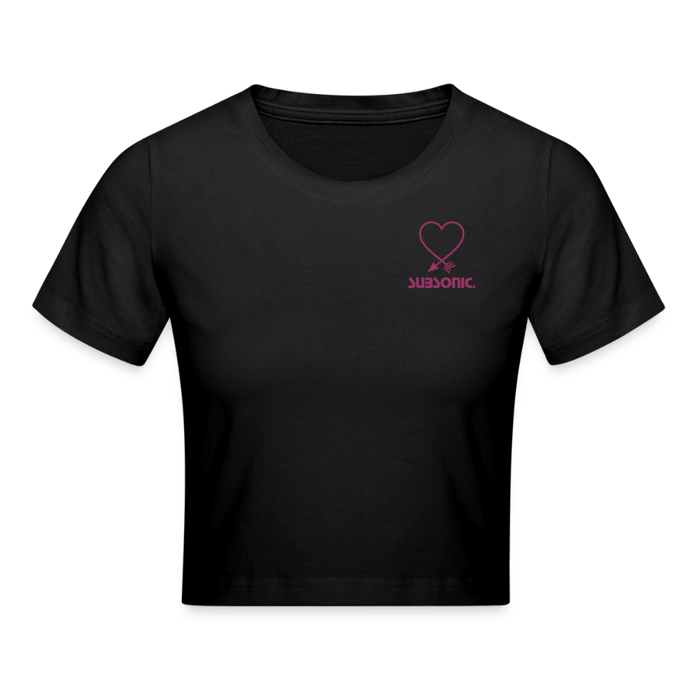 Cropped - WE LOVE GUNS. - Schwarz