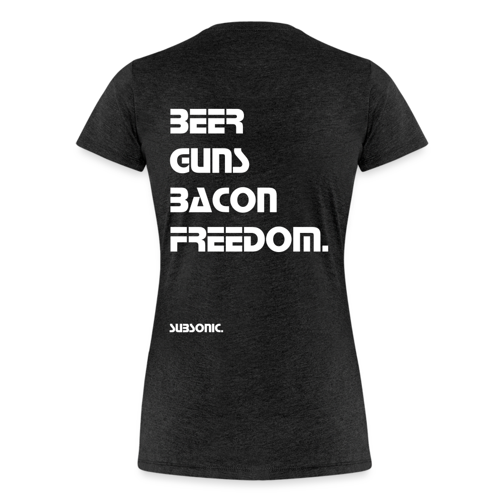 BEER GUNS BACON FREEDOM. - Anthrazit