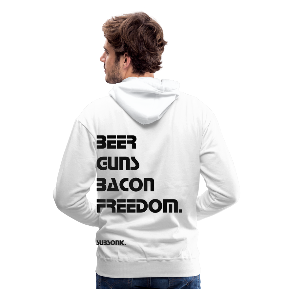 BEER GUNS BACON FREEDOM. - Weiß