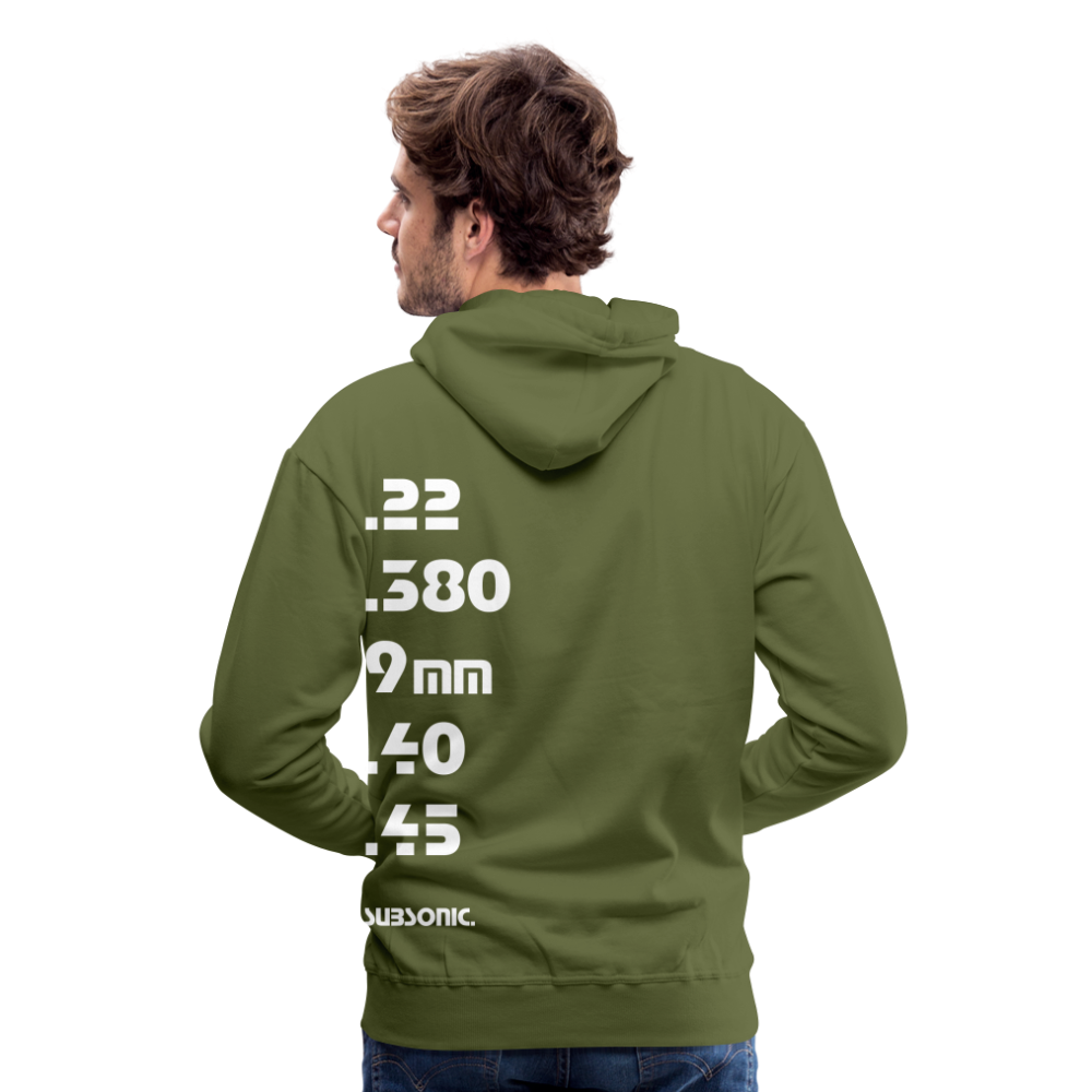 .22 .380 9mm .40 .45 - Olivgrün