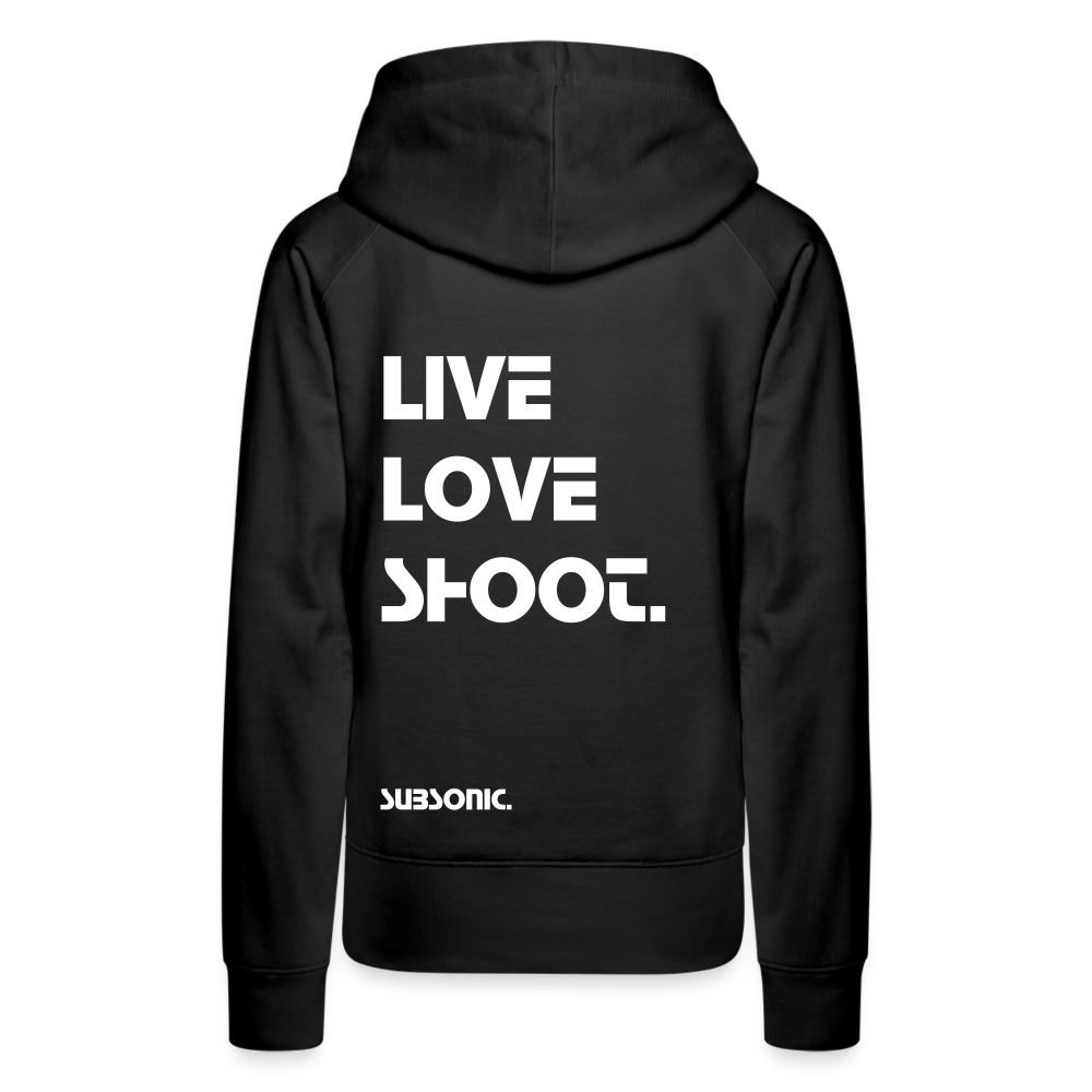 LIVE LOVE SHOOT. - Schwarz