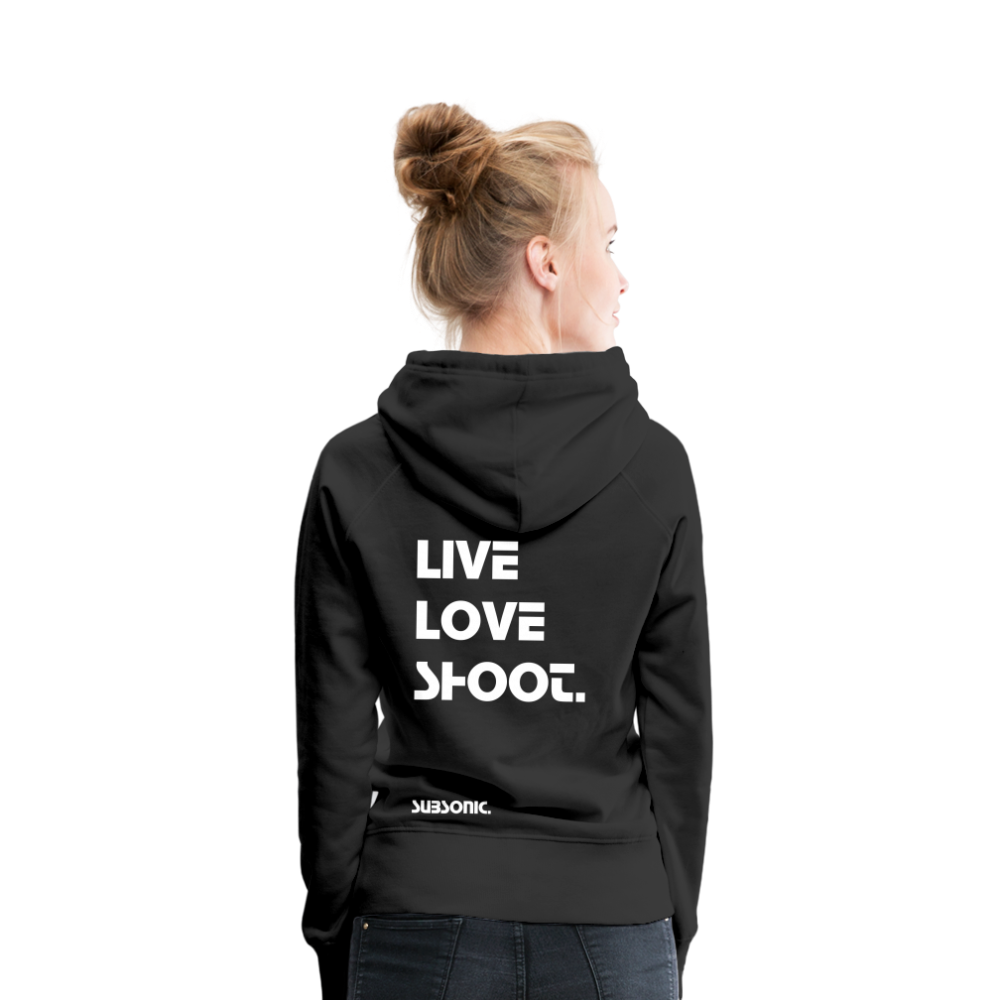 LIVE LOVE SHOOT. - Schwarz
