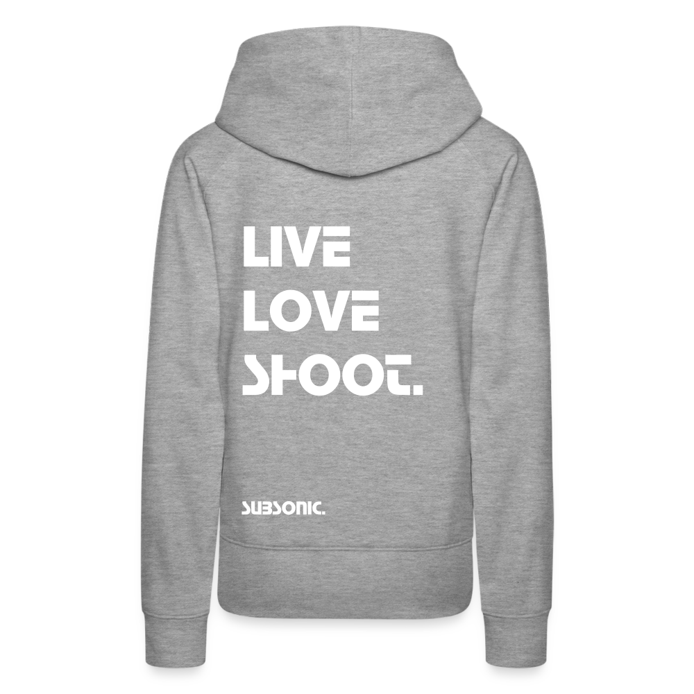 LIVE LOVE SHOOT. - Grau meliert