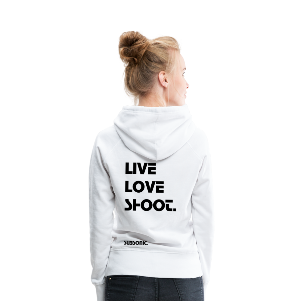 LIVE LOVE SHOOT. - Weiß