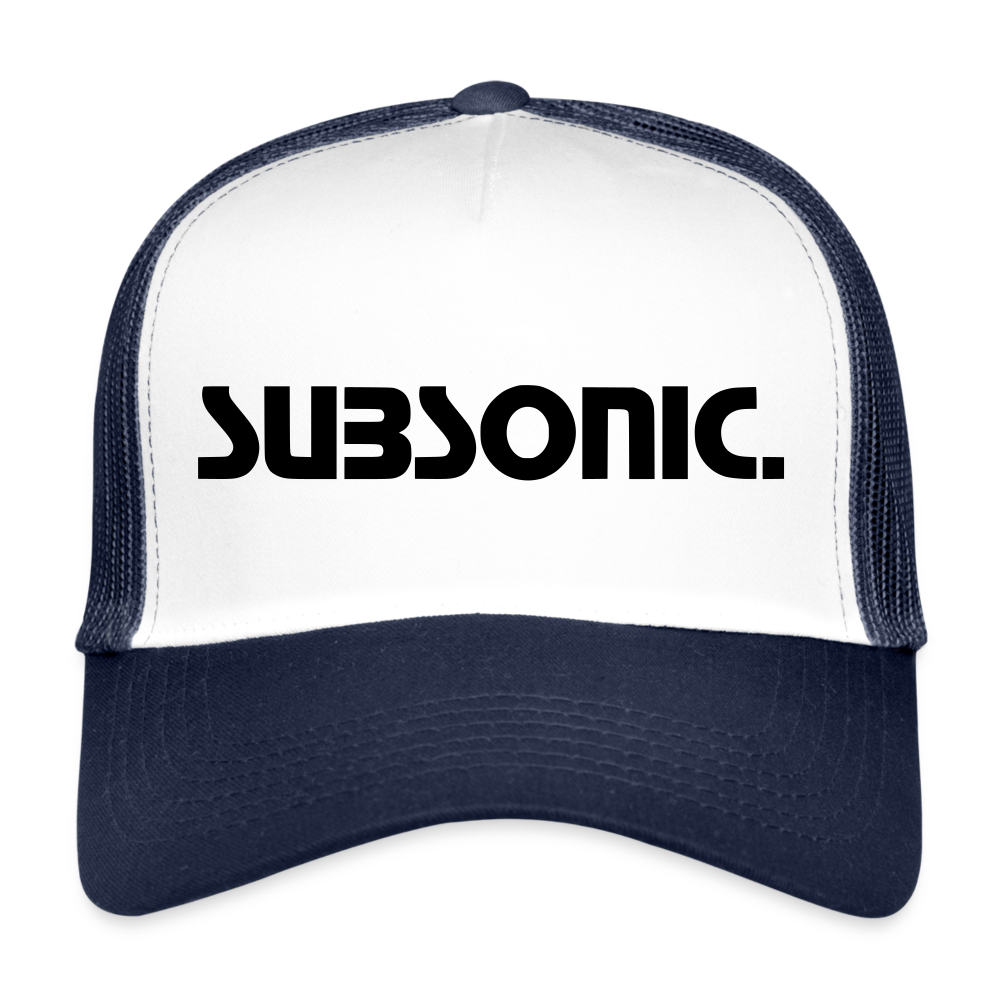 Trucker Cap - SUBSONIC. - Weiß/Navy