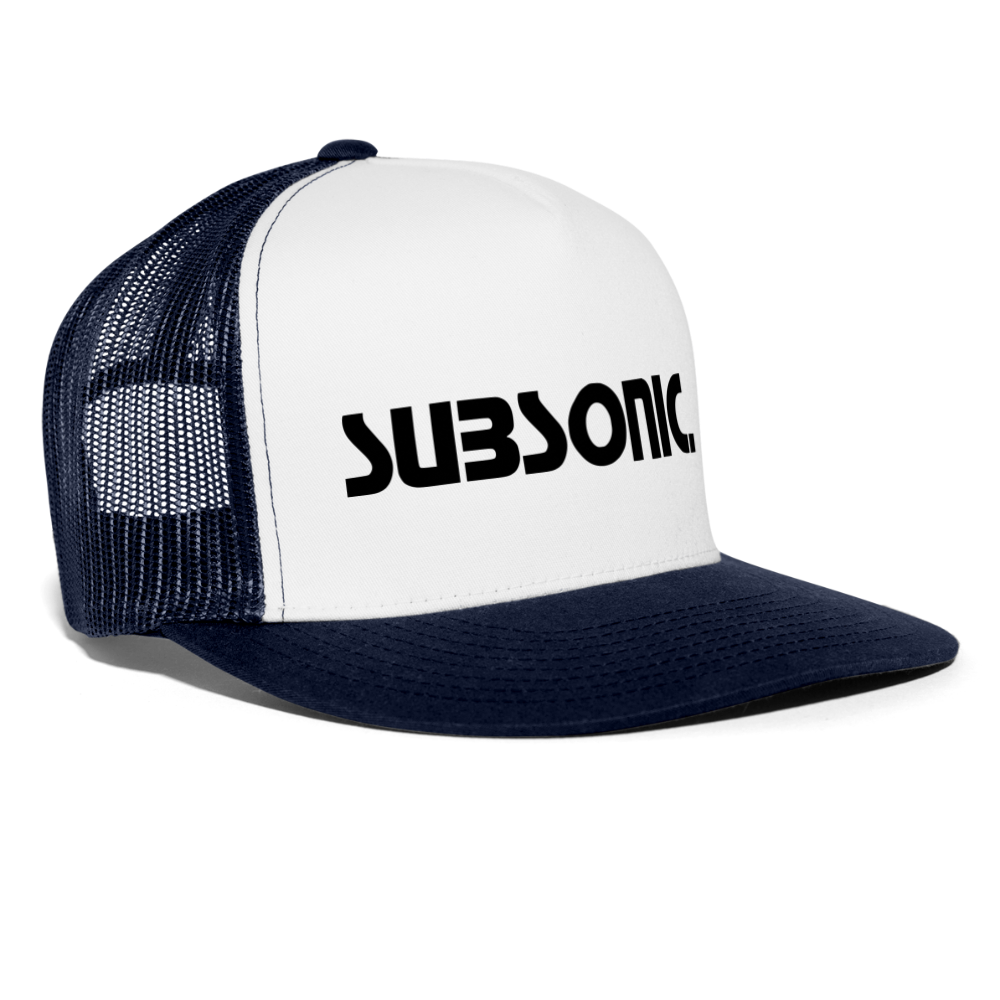 Trucker Cap - SUBSONIC. - Weiß/Navy