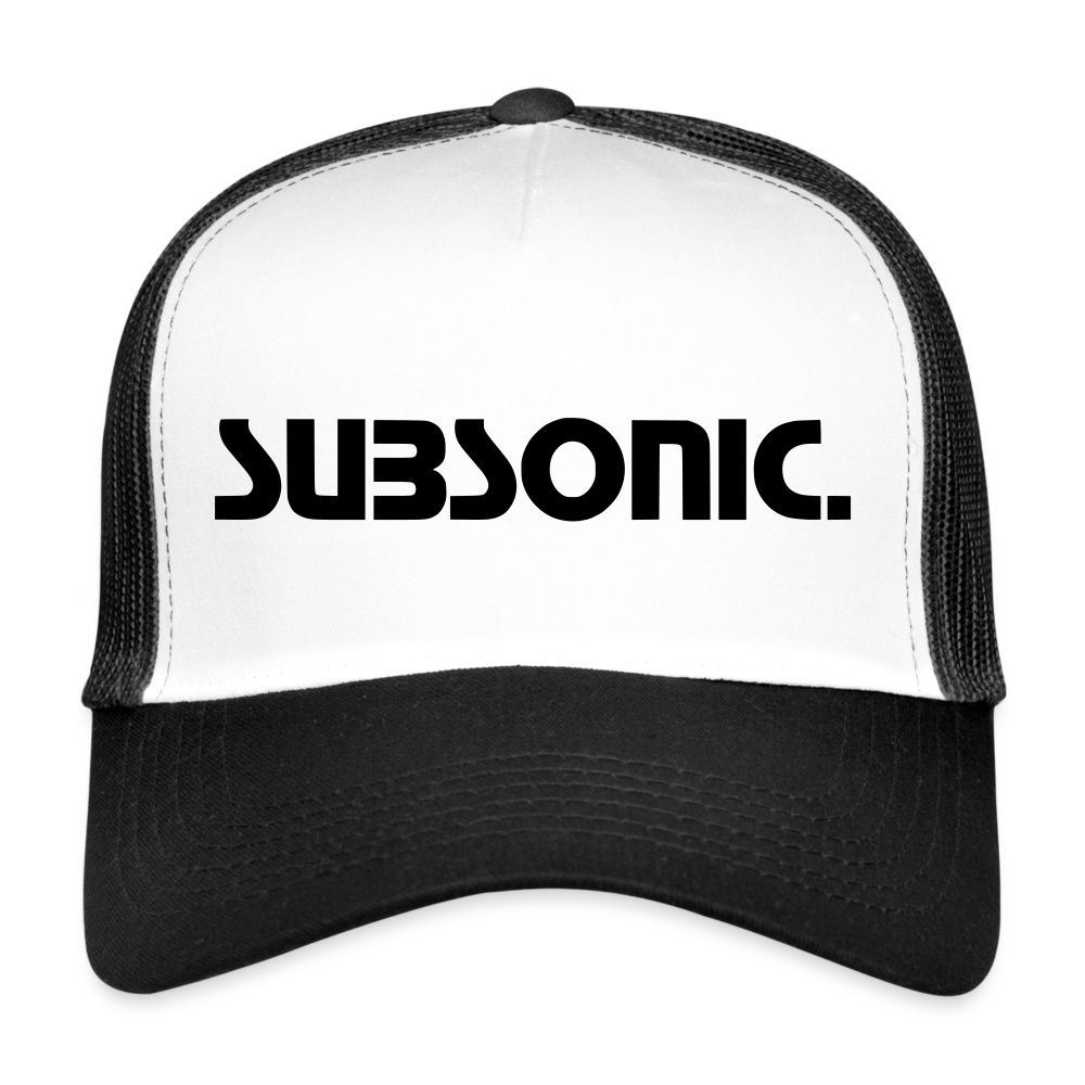 Trucker Cap - SUBSONIC. - Weiß/Schwarz