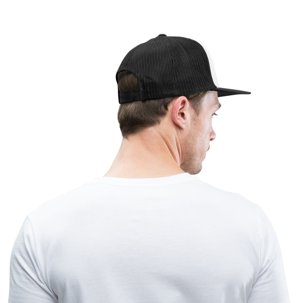 Trucker Cap - PRO GUN PRO GOD PRO LIFE. - Weiß/Schwarz
