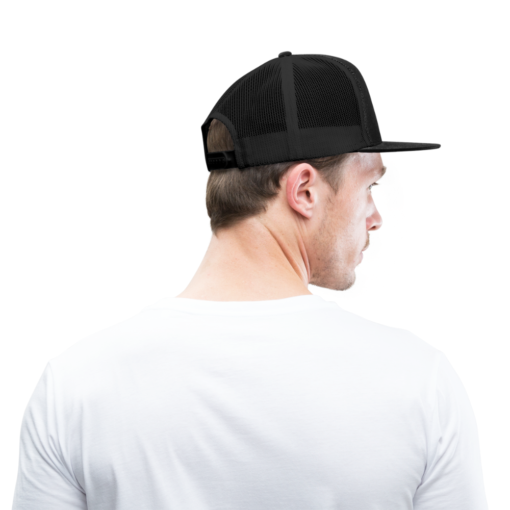 Trucker Cap - BEER GUNS BACON FREEDOM. - Schwarz/Schwarz