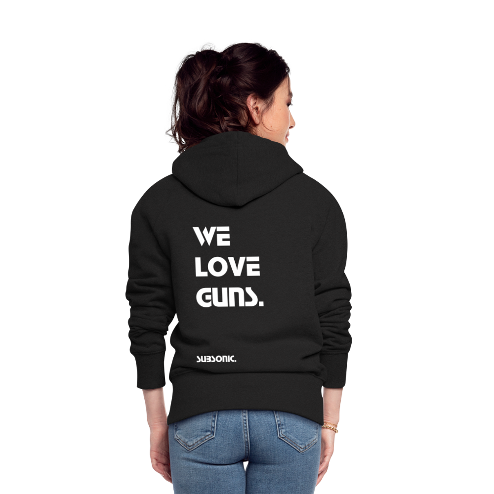 ZIPPER - WE LOVE GUNS. - Schwarz