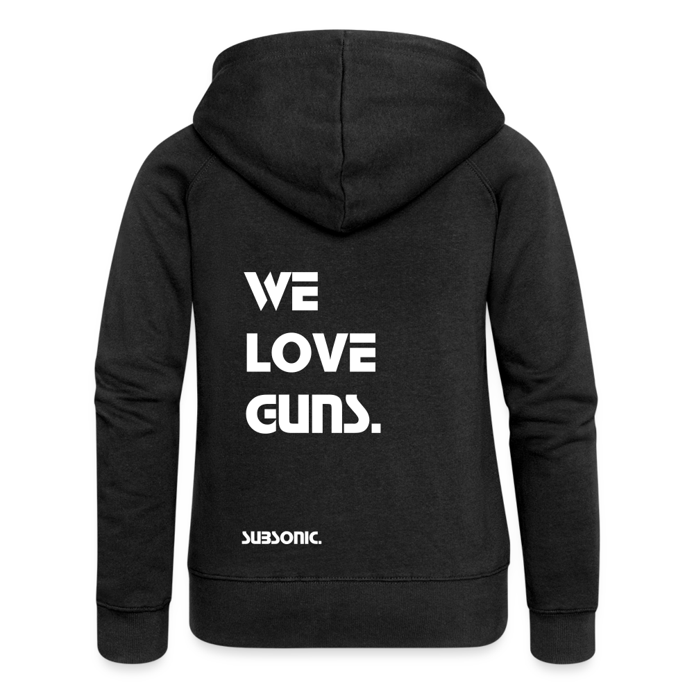 ZIPPER - WE LOVE GUNS. - Schwarz