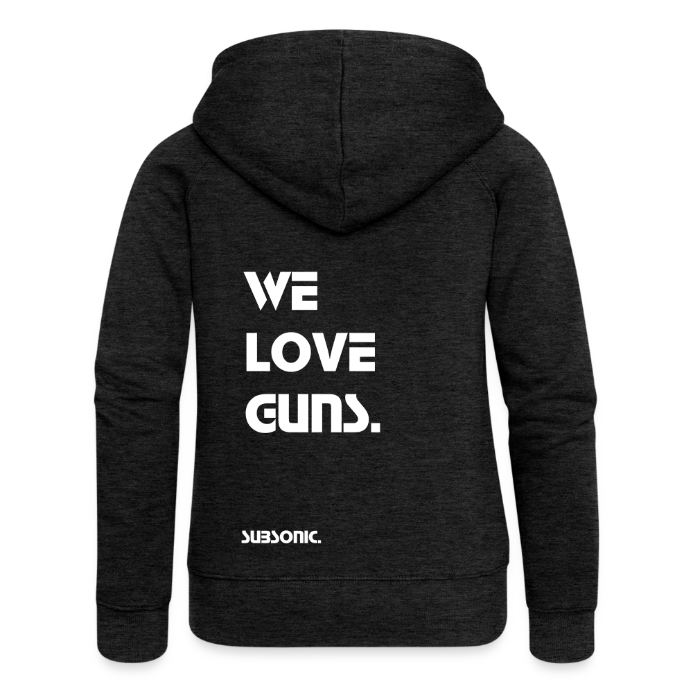 ZIPPER - WE LOVE GUNS. - Anthrazit
