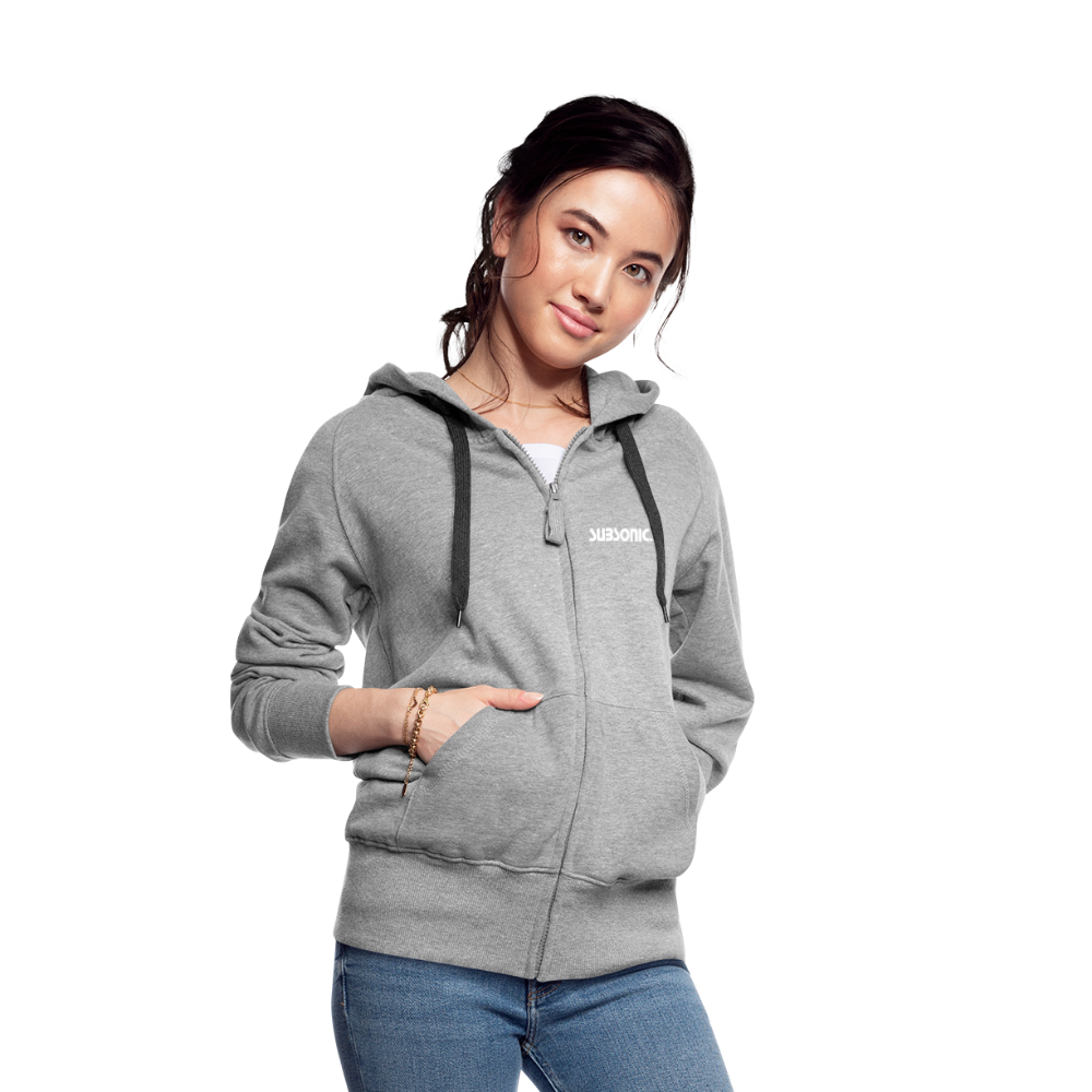 ZIPPER - .45 BECAUSE SHOOTING TWICE IS STUPID. - Grau meliert