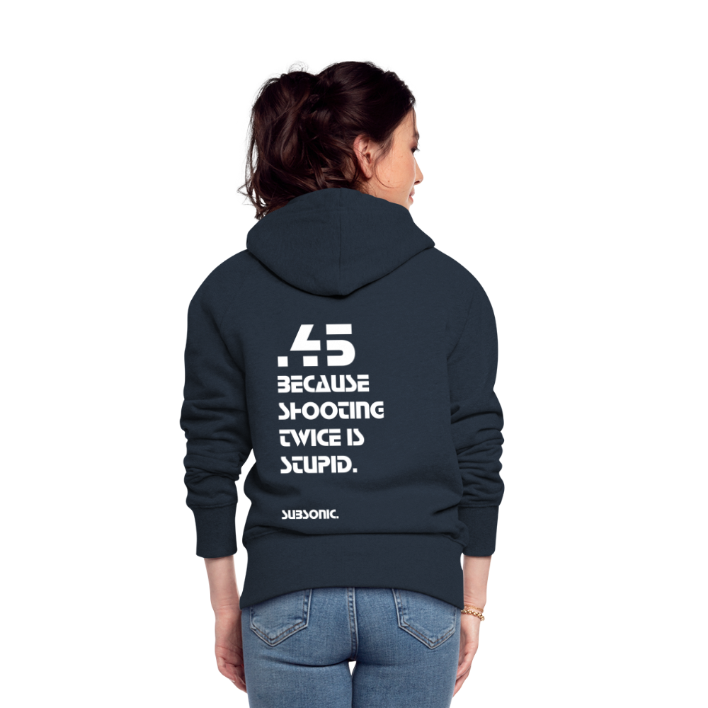 ZIPPER - .45 BECAUSE SHOOTING TWICE IS STUPID. - Navy