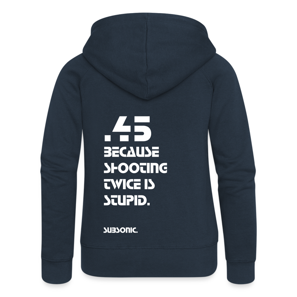 ZIPPER - .45 BECAUSE SHOOTING TWICE IS STUPID. - Navy