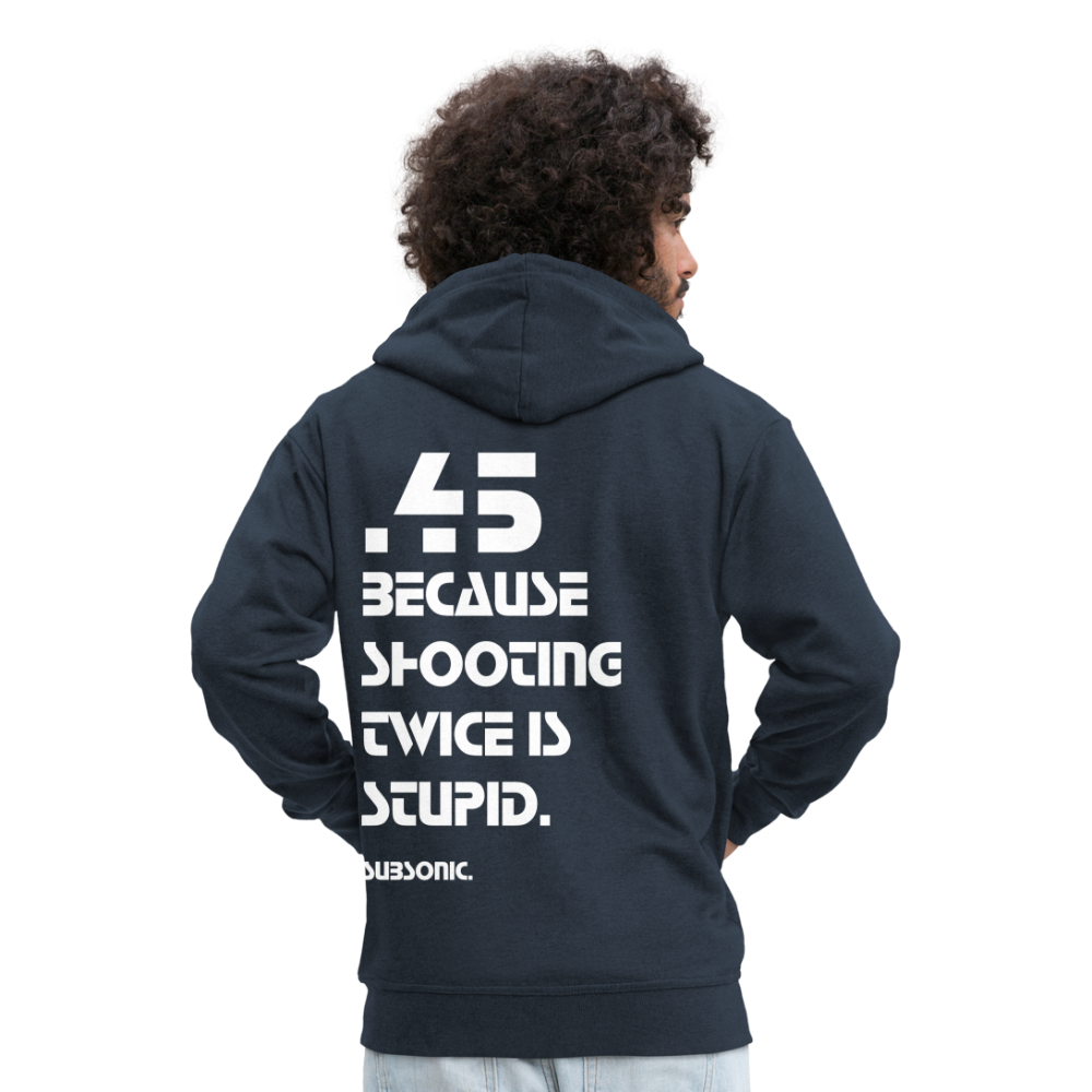 ZIPPER - .45 BECAUSE SHOOTING TWICE IS STUPID. - Navy