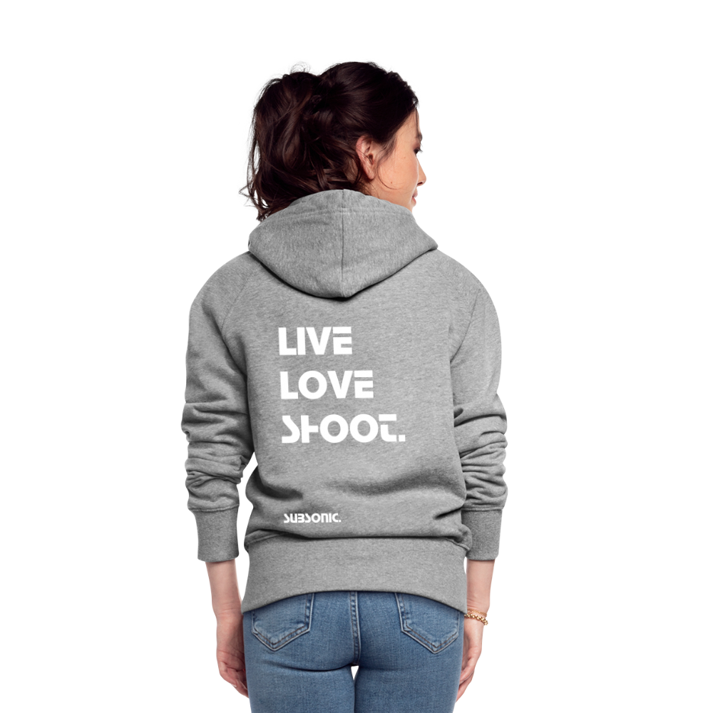 ZIPPER - LIVE LOVE SHOOT. - Grau meliert