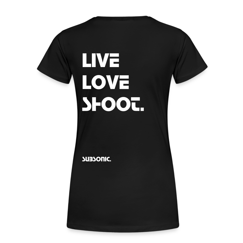 LIVE LOVE SHOOT. - Schwarz