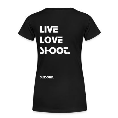 LIVE LOVE SHOOT. - Schwarz