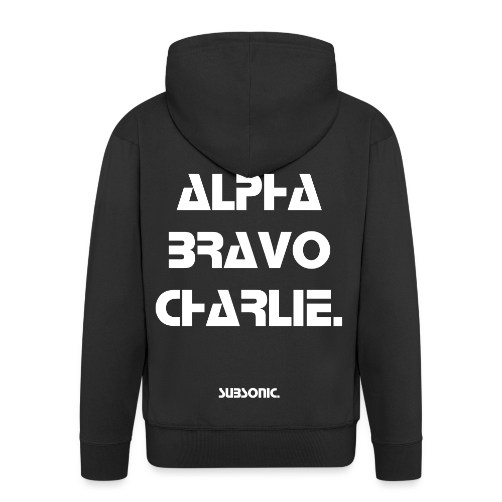 ZIPPER - ALPHA BRAVO CHARLIE. - Schwarz