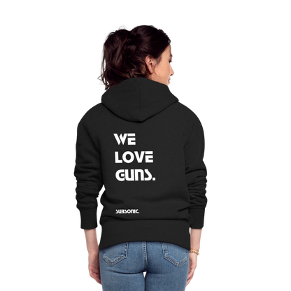 ZIPPER - WE LOVE GUNS. - Schwarz