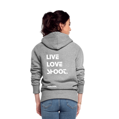 ZIPPER - LIVE LOVE SHOOT. - Grau meliert